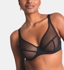 Soutien-gorge avec armatures Nufit noir Maison Lejaby