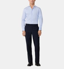 Chemise Coupe Ajustée À Fines Rayures Hackett London