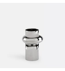 Vase en verre métallisé, hauteur 20 cm La Redoute Interieurs