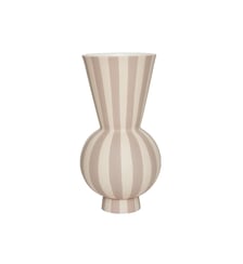 Vase en grès à rayures OYOY