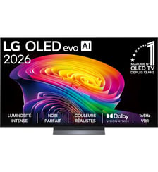 TV OLED 65C6 (2026) 65" (164 cm) 4K Ultra HD - Expérience Cinéma & Gaming, 120Hz, Smart TV Lg