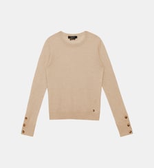 Pull col rond uni MELINA La Petite Etoile