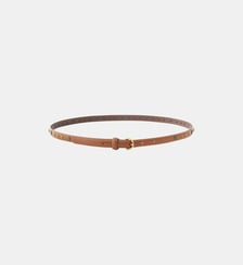 Ceinture cloutée en cuir 1,5 cm Pinko