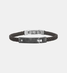 Bracelet souple Balthazar en Acier 316L avec diamant blanc Phebus