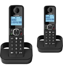 Téléphone sans fil F860 Duo Noir Alcatel