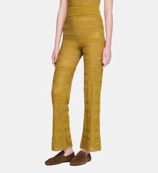 Pantalon en maille pointelle Sandro