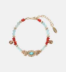 Bracelet de perles avec pampilles réglable BANU Hipanema