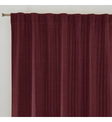 Rideau, velours ciselé, avec pattes cachées La Redoute Interieurs