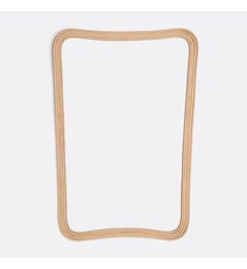 Miroir en rotin 87x 59 cm La Redoute Interieurs
