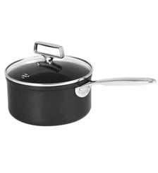 Casserole antiadhésive en aluminium avec couvercle Cristel