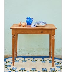 Table à manger en bois Romy N°1316- Produit chiné Debongout