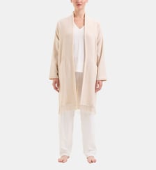 Poncho long  en laine Laurence Tavernier