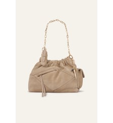 Sac S Suede Mini June Tote Mulitpockets Ba&sh