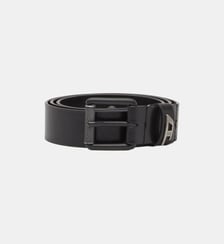 Ceinture 3.5 cm en cuir brillant avec boucle à logo Diesel