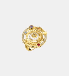 Bague cocktail au design cosmique avec des pierres multicolores Thomas Sabo