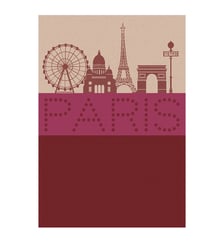 Torchon Paris Lumière Élegance 100% coton Le Jacquard Francais