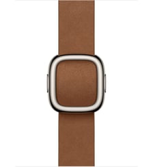 Bracelet 42 mm - Large Boucle moderne caramel Apple