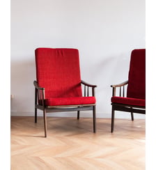 Fauteuil scandinave Jakob N°555- Produit chiné Debongout