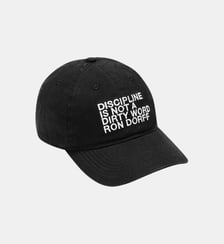 Casquette en coton brodée DISCIPLINE Ron Dorff