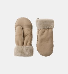 Mouffles Alix Femme Cuir Agneau Double Face Agnelle
