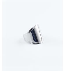 Bague Pur  en Acier Zag Bijoux