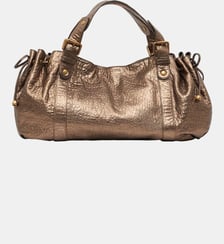 Sac à main en cuir bubble métallisé - 24H Gerard Darel