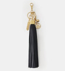 Accessoire De Sac Pompon Large En Cuir Lanvin