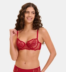 Soutien-gorge corbeille - Rouge Opéra Simone Pérèle