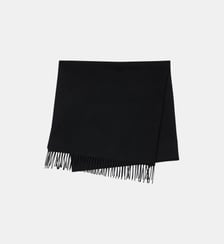 Echarpe en laine et cachemire fines franges Sandro
