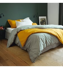 Housse de couette en percale de coton Desforges