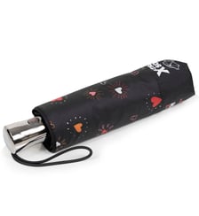 Parapluie x-tra solide anti-retournement,23cm, ultra déperlant, ouverture/fermeture automatique Isotoner