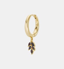 Boucle d'oreille créole Fauve or Nebuleuse Bijoux