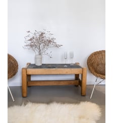Table basse en ardoise Liv N°269- Produit chiné Debongout