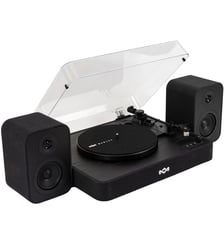 Platine vinyle avec enceintes - Pack Revolution Noir MARLEY