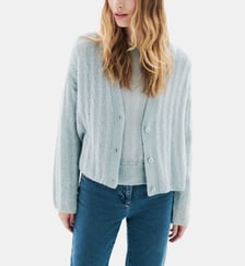 Gilet melbourne - Motif uni - Coupe oversize Caroll