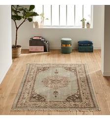 Tapis vintage en coton La Redoute Interieurs