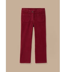 Pantalon flare Fille en velours Cyrillus