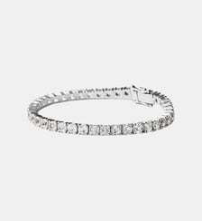Bracelet argenté rivière 925 avec topaze blanche Aristocrazy