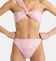 Maillot de bain imprimé en lycra Balmain