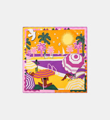 Foulard à motifs colorés en viscose CHACHACHA Wild