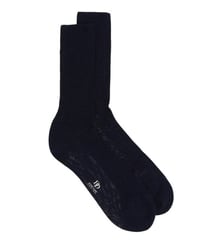 Chaussettes mi-longues côtelées en coton Doré Doré