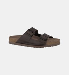 Mules Nerio en cuir nubuck Mephisto