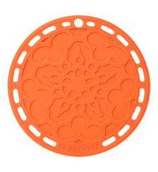 Dessous de plat silicone orange volcanique Ø20 cm Le Creuset