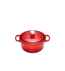 Cocotte ronde 18cm 1,8L cerise Le Creuset