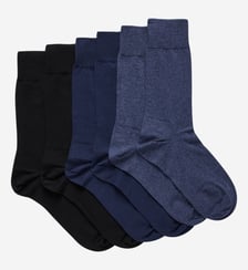 Lot de 3 paires de chaussettes en jersey Galeries Lafayette