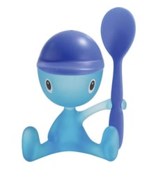 Coquetier bleu clair en résine Hugo Alessi Alessi