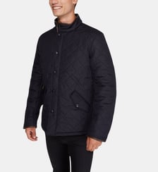 Parka Powell Quilt droite surpiquée losanges Barbour