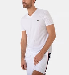 T-shirt droit en coton pima Lacoste