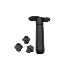 Pompe à vin noir + 3 bouchons Screwpull