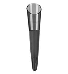 Bec verseur aérateur 2 en 1 Verre/Plastique Noir Screwpull